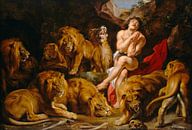 Daniel in het hol van de leeuwen, Peter Paul Rubens... van Meesterlijcke Meesters thumbnail