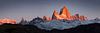 Das Fitzroy-Massiv bei Sonnenaufgang von Chris Stenger Miniaturansicht