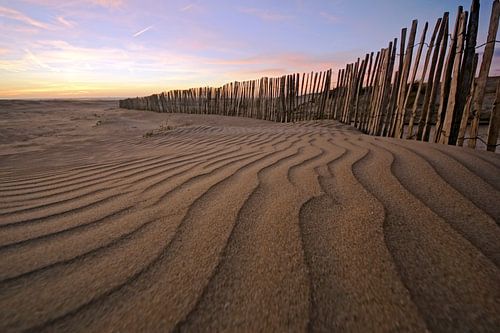 sculpté dans le sable