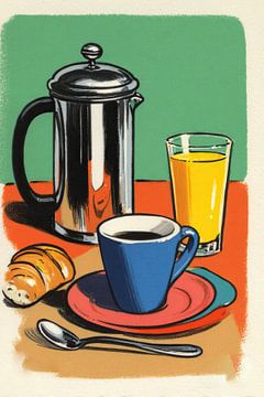 Frühstückstisch | Gemütliche Frühstückstischdekoration von OMG Art