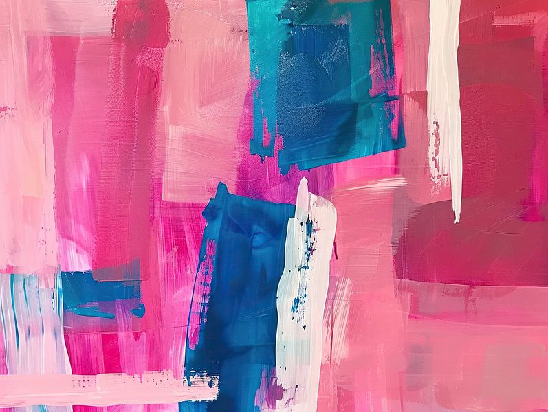 Modern abstract van Abstract Schilderij