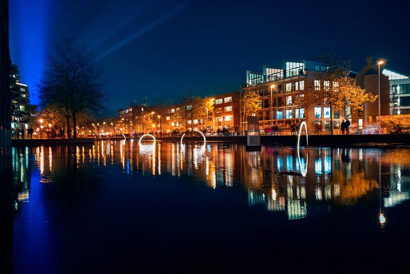 Eindhoven am Abend von Kaylee Verschure