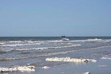 The North Sea beach at Callantsoog. by Wim Jacobs