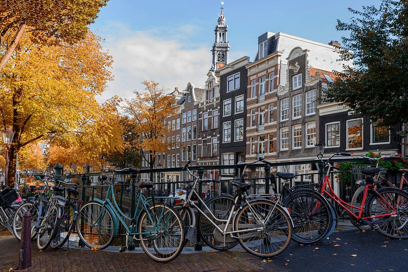 Bloemgracht in Amsterdam van Peter Bartelings