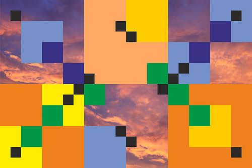 Sonne runter, Farbe an