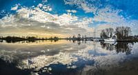 Panorama Vecht Sunrise - Weesp in Beeld
