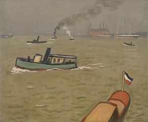 Albert Marquet, Vedette in Hamburg, 1909