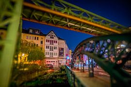 Die Nachtfarben von Wuppertal von Alexander Aboud
