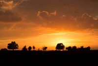 Zonsondergang Sibbe Valkenburg