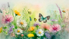 Ein Meer von Blumen -4 von Studio Pieternel