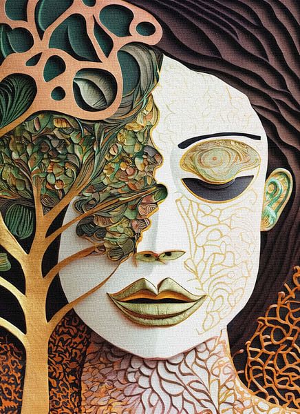 Der goldene Baum von Moonheart Artworks