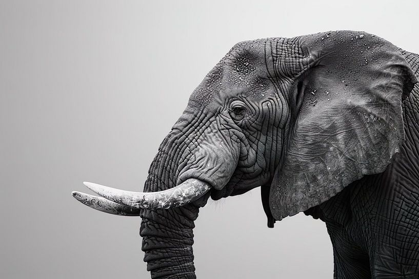 Éléphant d'Afrique par PixelPrestige