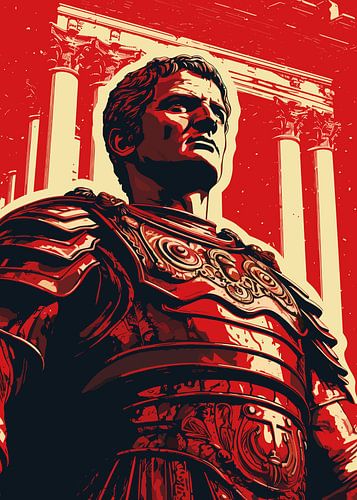 Commandant romain cramoisi sur Art Kingdom