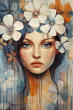 Floral Serenity van De Mooiste Kunst