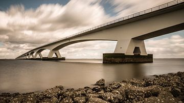 Zeelandbrücke von Jan Jongejan