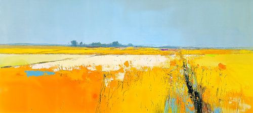 Spätsommer Goldenes Feld von Kunst Laune