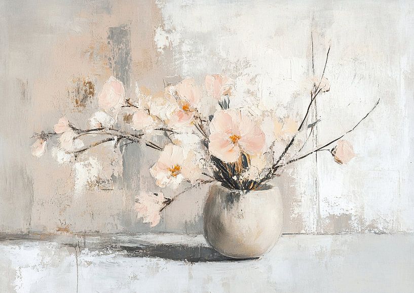 Flower and Vase 37.1414 by ARTEO Paintings