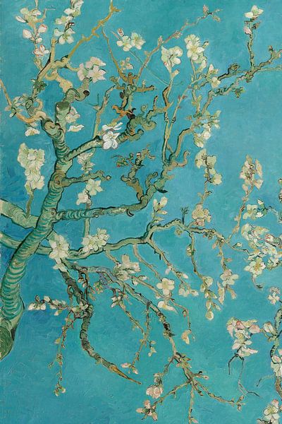 Amandelbloesem (Staand) - Vincent Van Gogh Op Canvas, Behang, Poster En Meer
