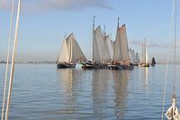 Windstilte voor de platbodems