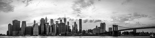 Panorama Skyline Manhattan New York City