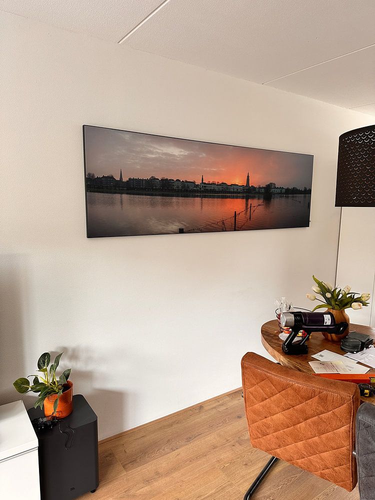 Panorama zonsopkomst in Zutphen  van Marcel Pietersen 