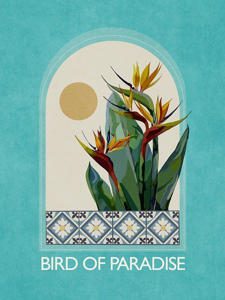 Bird of Paradise von Emel Tunaboylu by The Artcircle