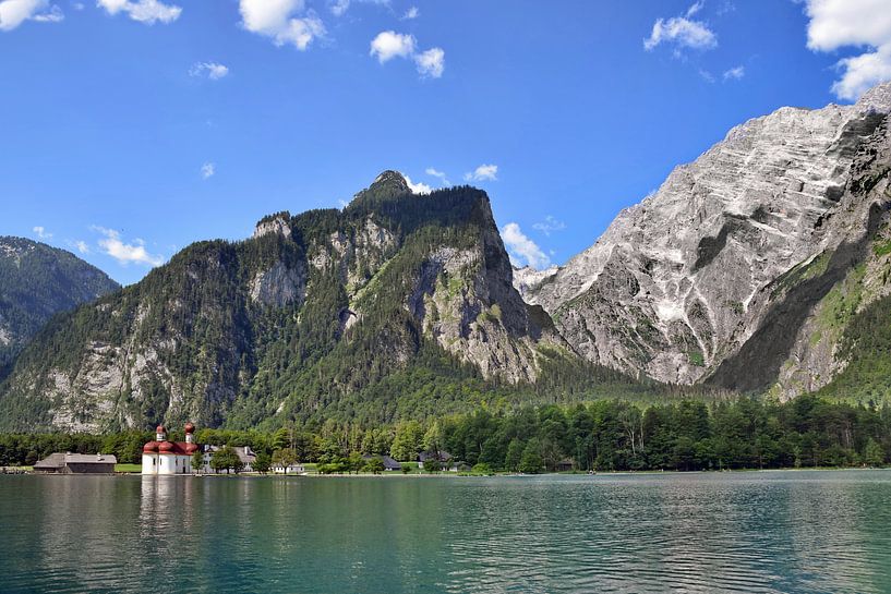 King's lake with St. Bartholomew by Christine Nöhmeier