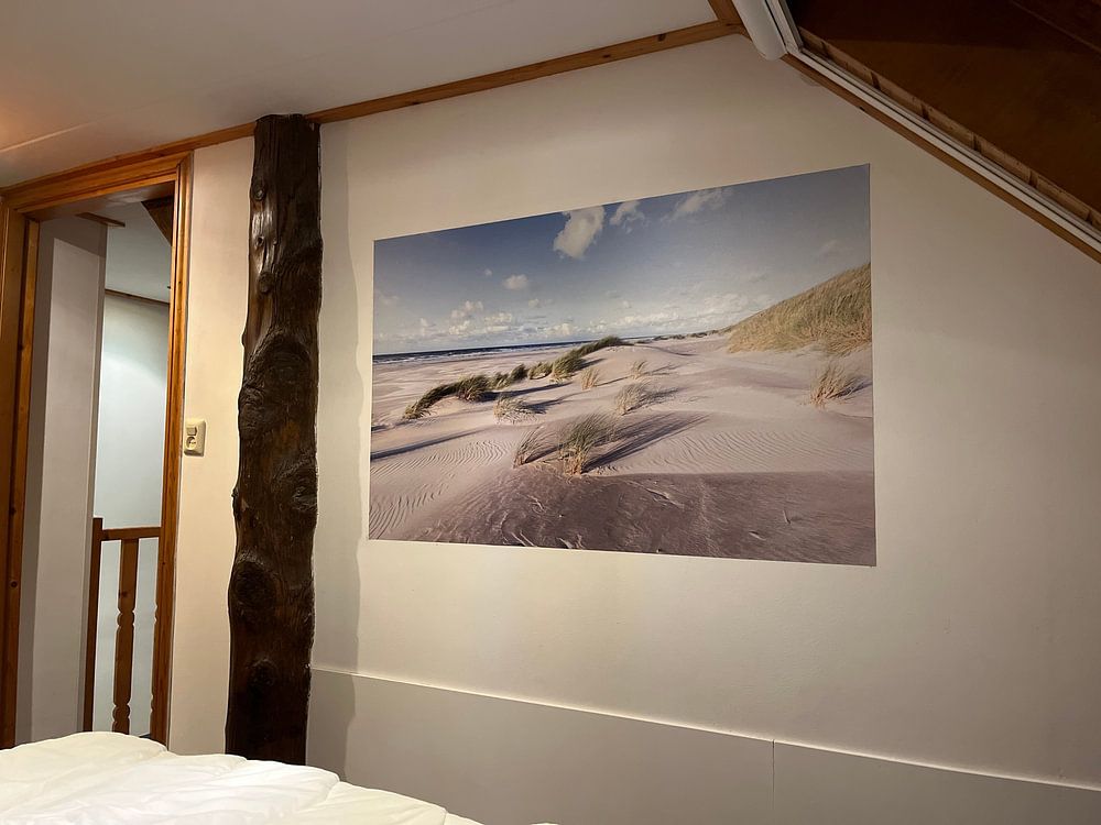 Duinen en helmgras op het strand van Terschelling  van Sander Groffen 
