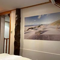 Photo de nos clients: Dunes et herbe à marmotte sur la plage de Terschelling par Sander Groffen