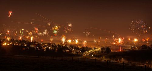 Vuurwerk 2014/2015 in Simpelveld