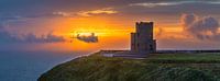 O'Brien's Tower, kliffen van Moher, Ierland van Henk Meijer Photography thumbnail