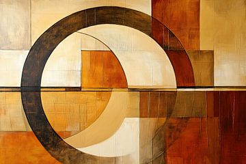 Modern abstracte vormen van Imagine