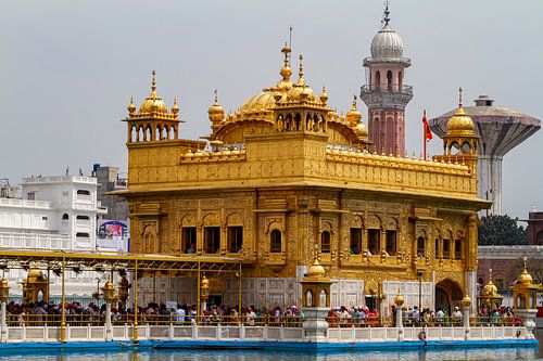 De Harmadir Sahib Gouden Tempel in Amritsar