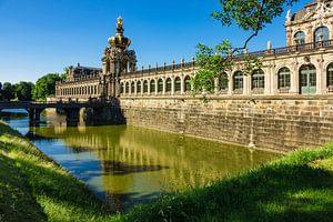 Blick auf den Zwinger in Dresden