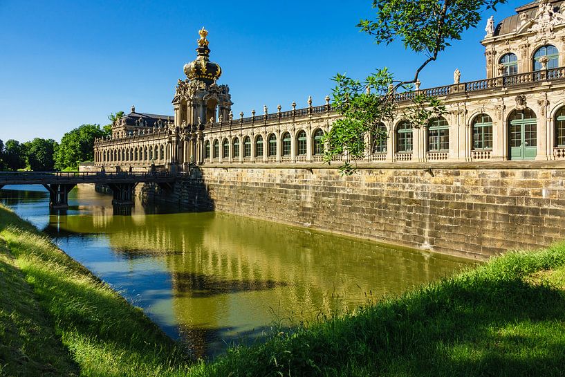 Blick auf den Zwinger in Dresden par Rico Ködder