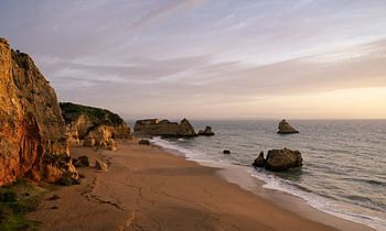 Vue de la côte de l'Algarve - Lagos, Portugal