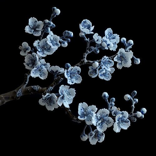 Delft Blue Sakura
