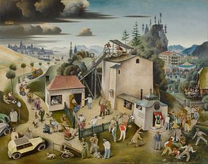 Franz Sedlacek, Alte Frauenmühle, Die Mühle der Verjüngung, 1937
