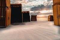 Vacation feeling on the beach of Egmond