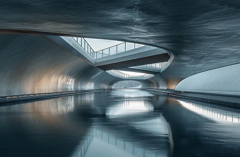 Moderne Architektur von fernlichtsicht