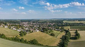 Luchtpanorama  van Simpelveld vanaf de Klingeleberg