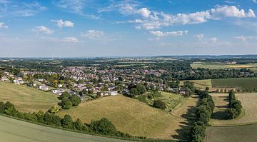 Aerial panorama of Simpelveld from the Klingeleberg by John Kreukniet