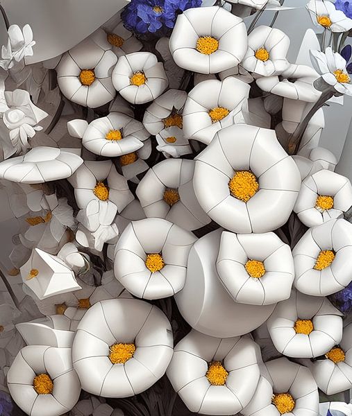 Etherische tuin van Mavro Orbino