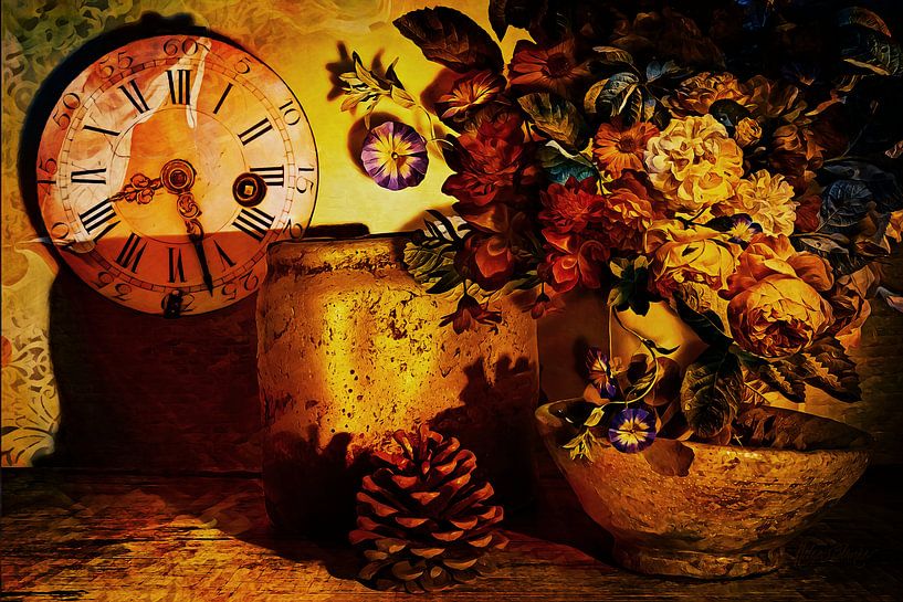 Halb neun Uhr morgens von Helga Blanke