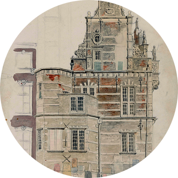 Bartholomeus Johannes van Hove, Stadhuis van Den Haag, 1855\ van Atelier Liesjes