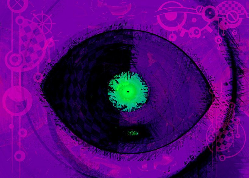 Green Eye par Roswitha Lorz