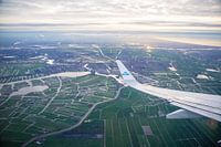Aerial photo from a KLM plane