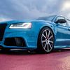 Blue audi by YesItsRobin