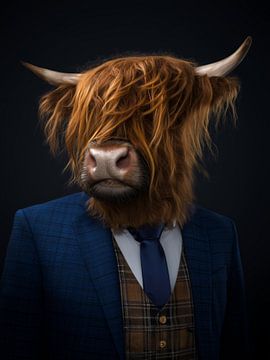 Hoogland heer - Schots portret van MArt