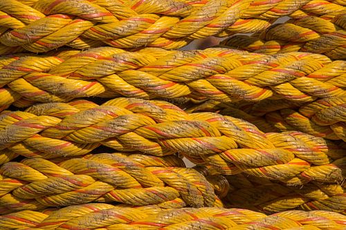 Scheepstouw geel